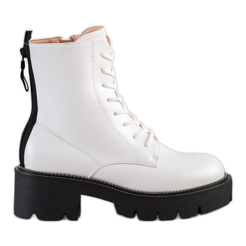 Seastar Caçadores brancos na plataforma preto