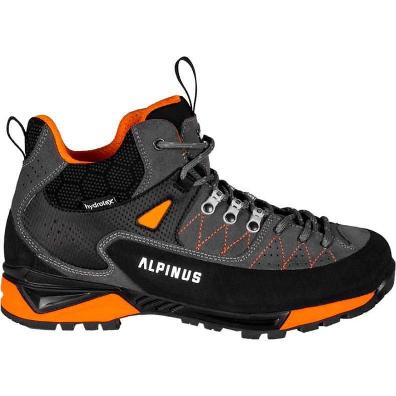 Sapatos de trekking Alpinus The Ridge Mid Pro laranja antracite GR43288 cinza