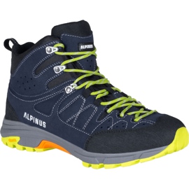 Sapatos de trekking Alpinus Tromso High Tactical azul marinho GR43332 preto azul-marinho