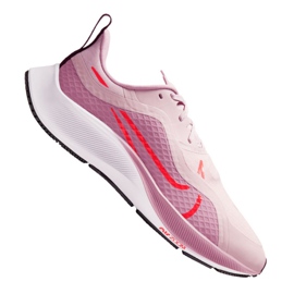 Tênis de corrida Nike Air Zoom Pegasus Shield 37 W CQ8639-600 branco rosa