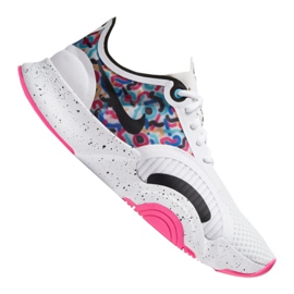 Tênis de treinamento Nike SuperRep Go W CJ0860-104 branco multicolorido