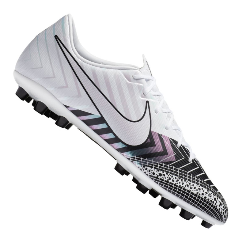 Chuteira Nike Vapor 13 Academy Mds Ag M CJ1291-110 de futebol multicolorido branco