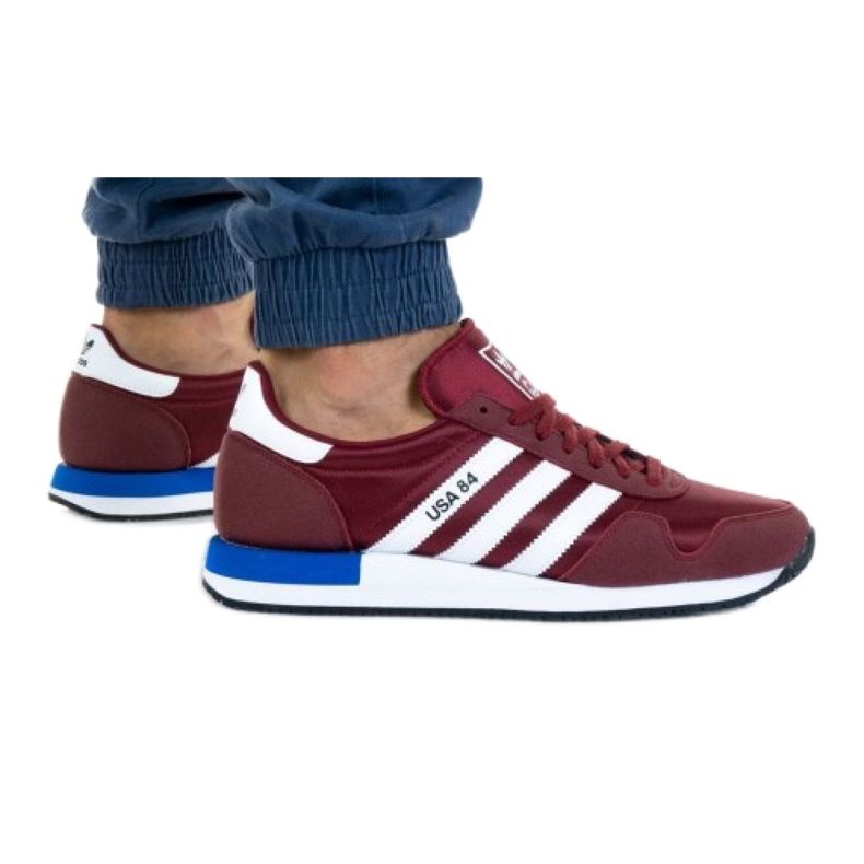 Adidas Usa 84 M FV2051 preto vermelho
