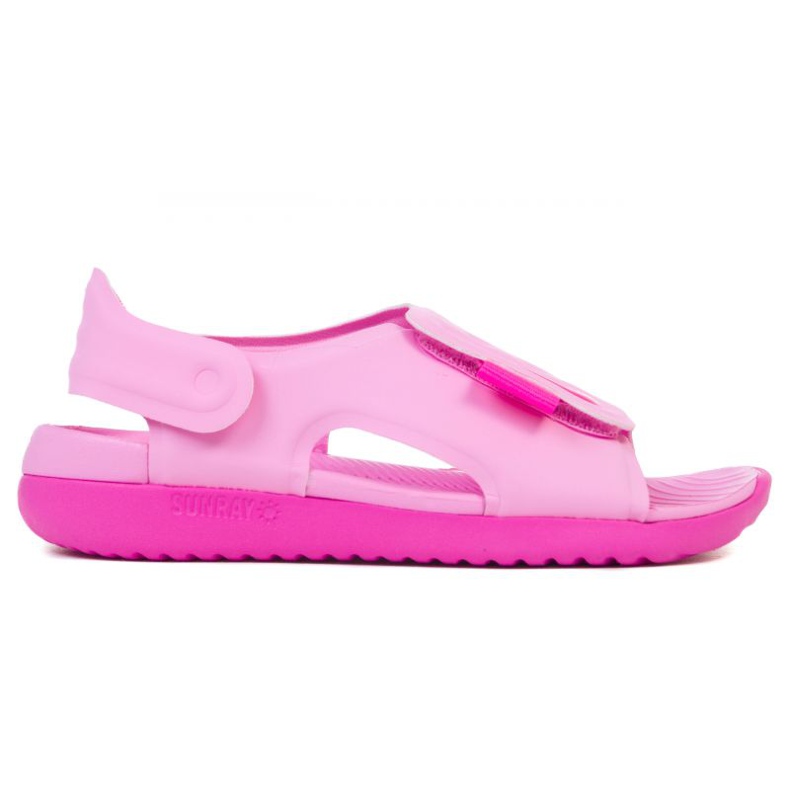 Sandálias Nike Sundray Adjust 5 Jr AJ9076-601 preto rosa