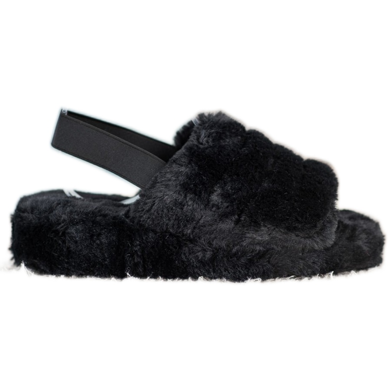 Seastar Chinelos Quentes Com Pele preto