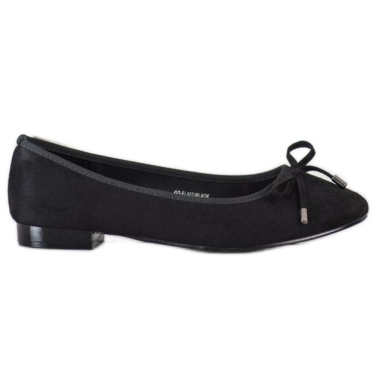 Goodin Bailarinas elegantes preto