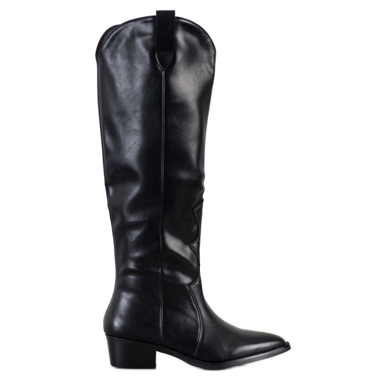 Seastar Botas de cowboy pretas preto