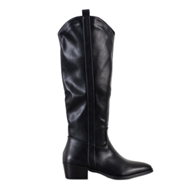 Seastar Botas de cowboy casuais preto