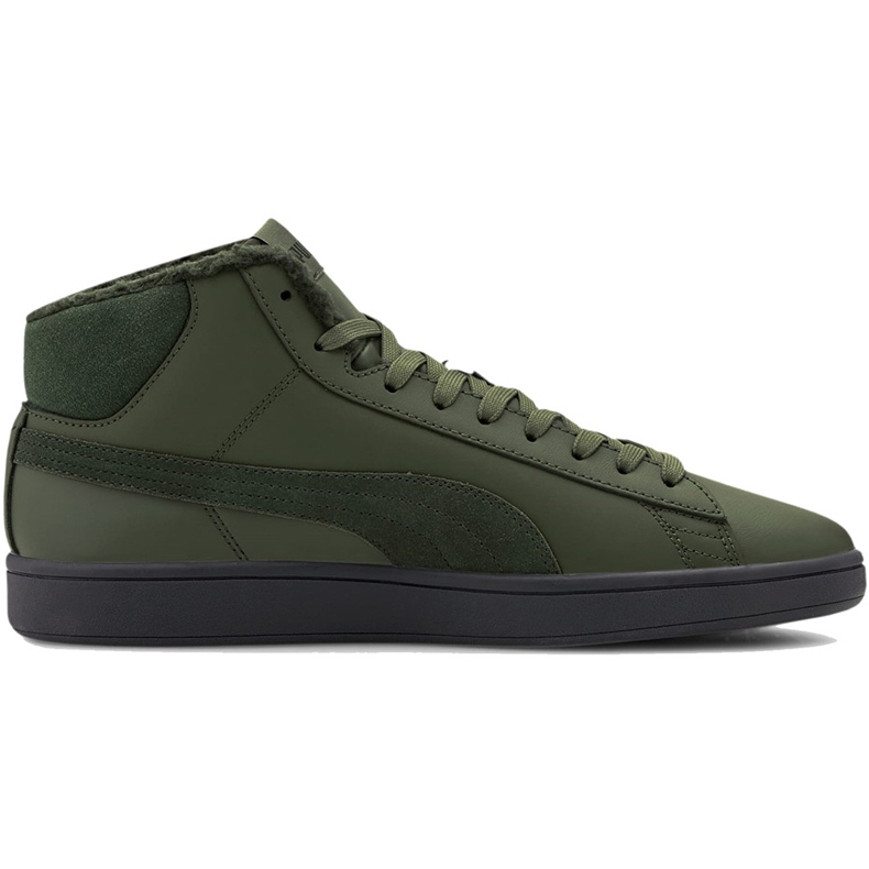 Sapatos masculinos Puma Smash v2 verde 367338 07