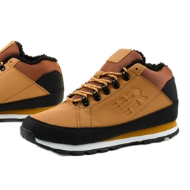 Calçado desportivo masculino Grifar com isolamento castanho claro marrom