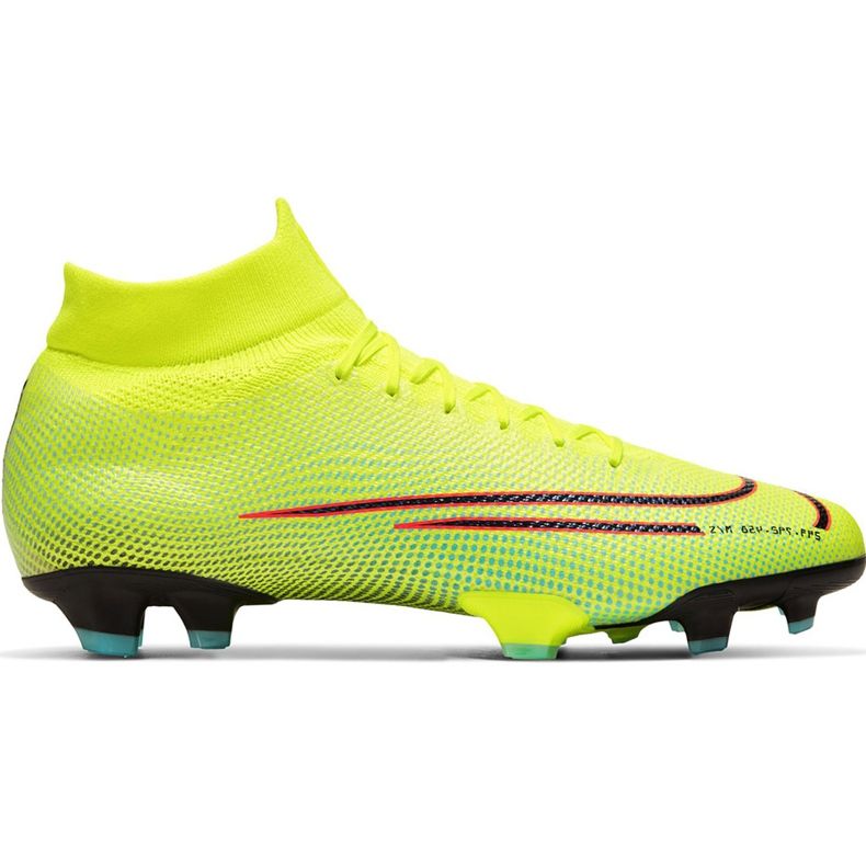 Chuteiras Nike Mercurial Superfly 7 Pro Mds Fg BQ5483 703 branco, preto, rosa amarelo