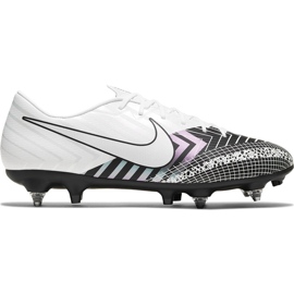 Chuteira Nike Mercurial Vapor 13 Academy Mds SG-PRO Ac CJ9986 110 branco branco