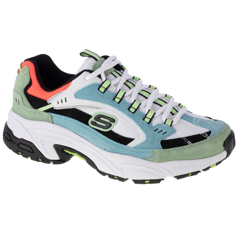 Sapatos Skechers Stamina-Sugar Rock W 13452-BLGR azul multicolorido