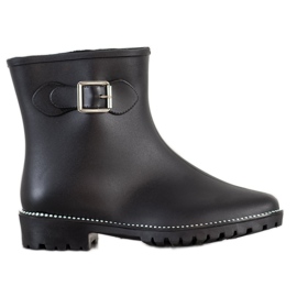 SHELOVET Galochas com zircônia cúbica preto