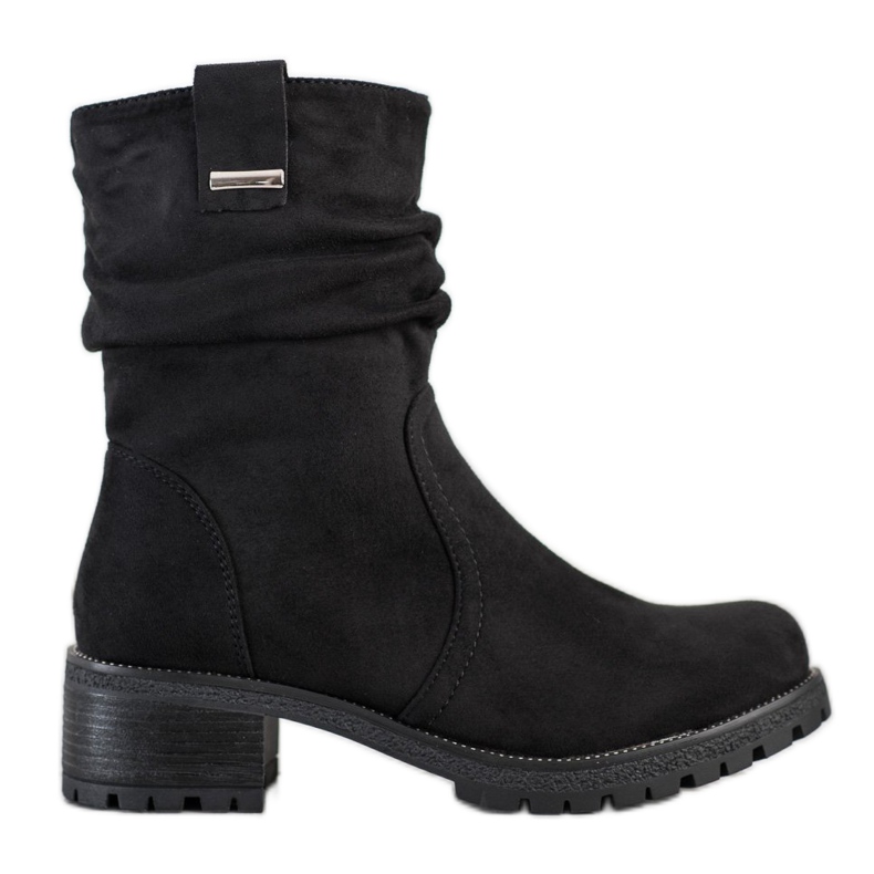 SHELOVET Botas de trabalho altas preto