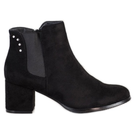 J. Star Botas quentes de salto alto preto J. Star Botas quentes de salto alto preto
