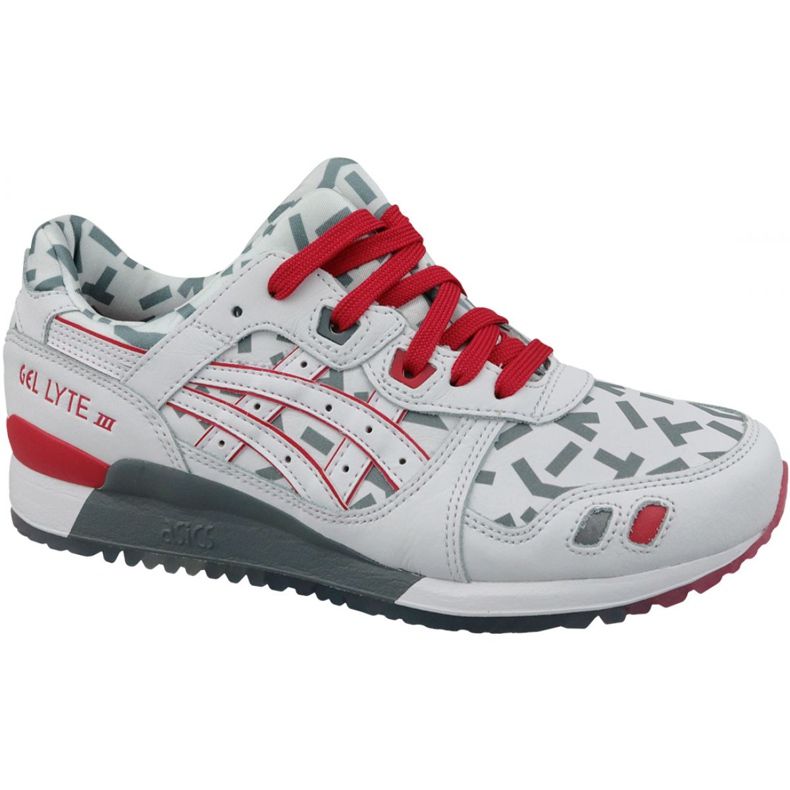 Asics Gel-Lyte III U 1191A251-100 branco vermelho cinza
