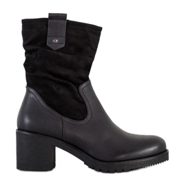 Flyfor Botas casuais confortáveis preto Flyfor Botas casuais confortáveis preto