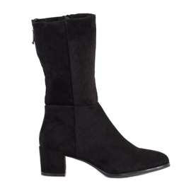 Botas de cano alto Sergio Leone preto