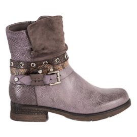 Super Me Trabalhadores Elegantes cinza