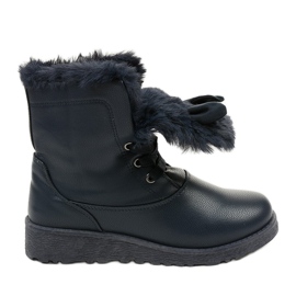 Botas com isolamento azul marinho da Alrindra