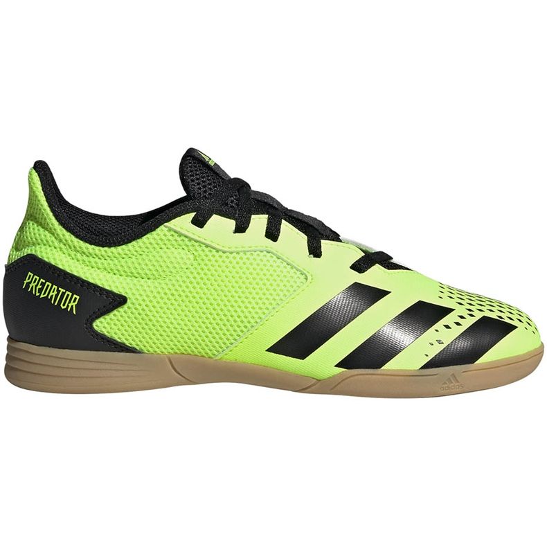 Chuteiras Adidas Predator 20.4 In Sala Junior verde-preto EH3043