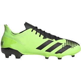 Chuteiras adidas Predator 20.2 Fg verde e preto EH2932 Chuteiras adidas Predator 20.2 Fg verde e preto EH2932