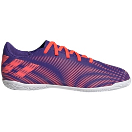 Adidas Nemeziz.4 em chuteiras EH0587 Júnior roxo-rosa