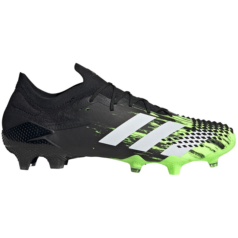 Chuteiras adidas Predator Mutator 20.1 L Fg preto e verde EH2885