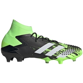 Chuteiras adidas Predator Mutator 20.1 Fg preto e verde EH2892