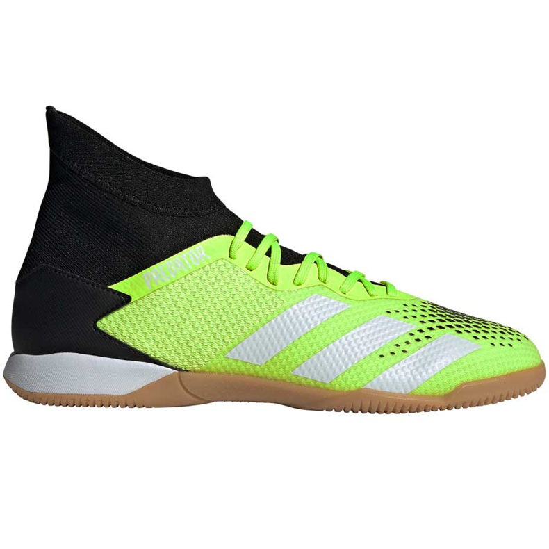 Chuteiras Adidas Predator 20.3 em verde-preto EH2918 multicolorido