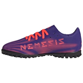 Chuteiras Adidas Nemeziz .4 Tf Jr EH0586 multicolorido azul marinho