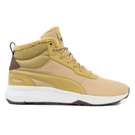 Puma St Ativar Mid Wtr M 369784 02 bege castanho amarelo