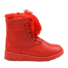 Botas com isolamento vermelho de Inaleth