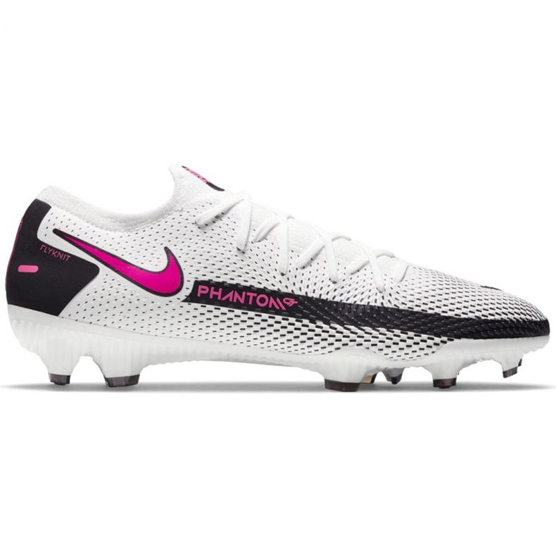 Chuteira Nike Phantom Gt Pro Fg CK8451 160 cinza branco