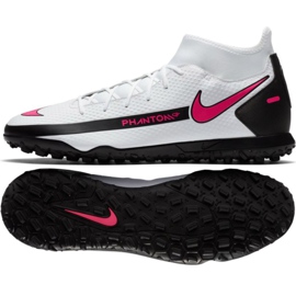 Chuteira Nike Phantom Gt Club Df Tf CW6670 160 multicolorido branco