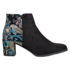 Botas Com Padrão Sergio Leone preto