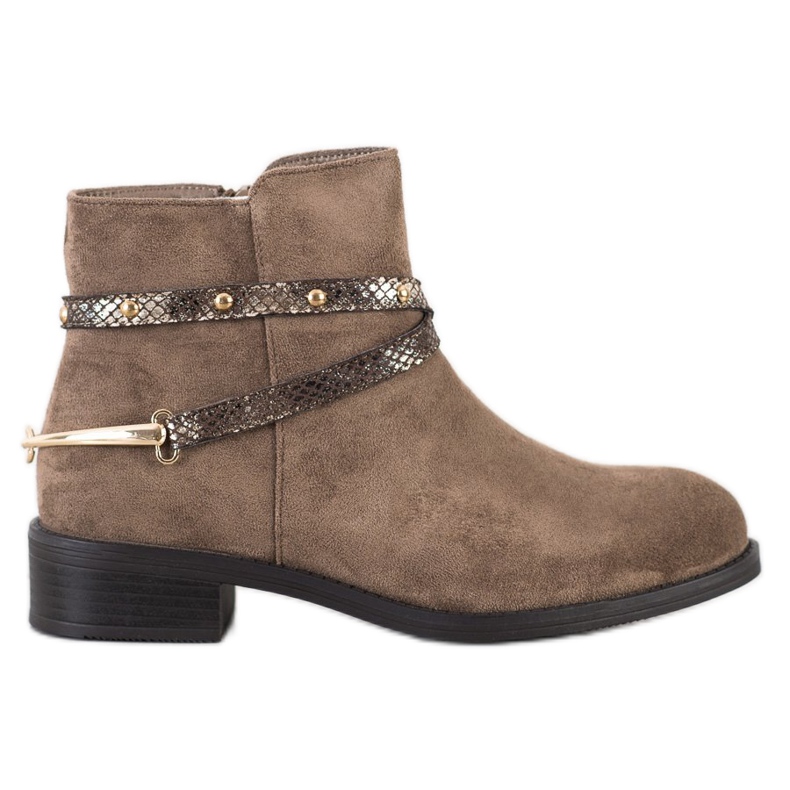 Bestelle Botas marrons elegantes castanho