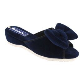Sapatos femininos Inblu 155D118 azul marinho