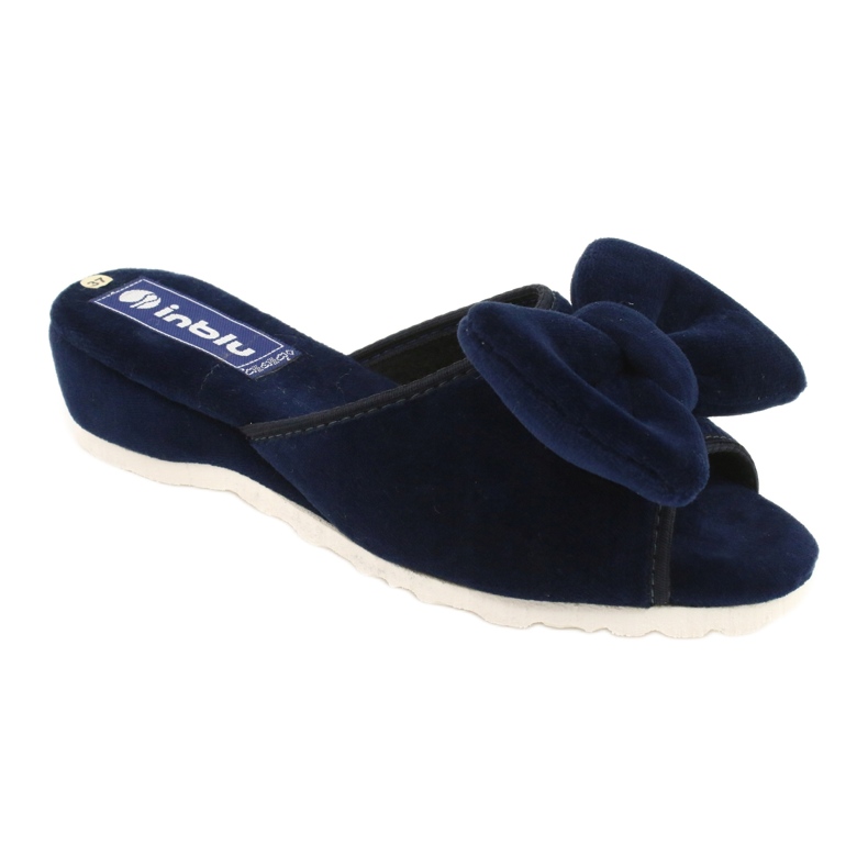 Sapatos femininos Inblu 155D118 azul marinho