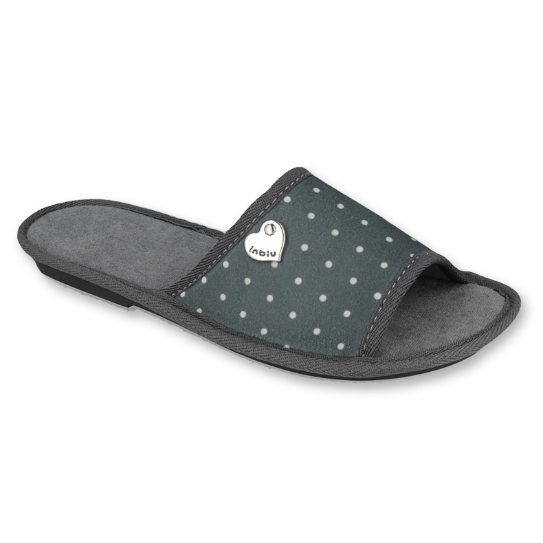 Sapatos femininos Inblu 155D105 cinza