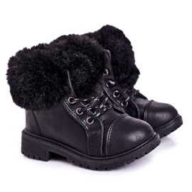 Caça-armadilhas infantis com pelo preto Nella