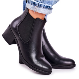 Botas quentes femininas Jodhpur botas com salto preto para sempre