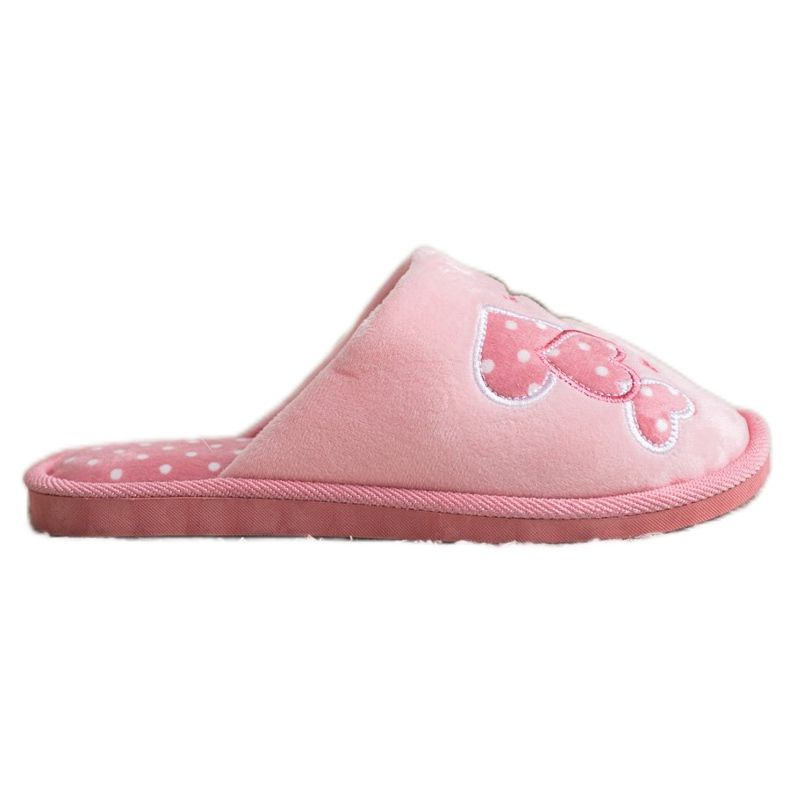 Bona Chinelos Warm Happy Comfort branco rosa
