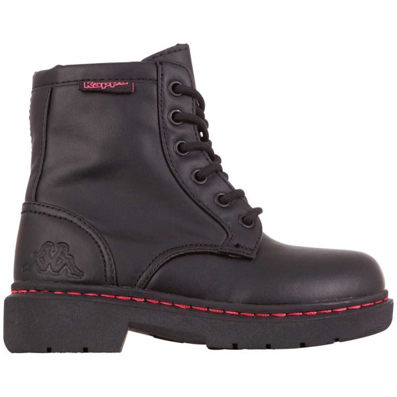 Sapatos Kappa Deenish Jr. 260840K 1122 branco preto rosa