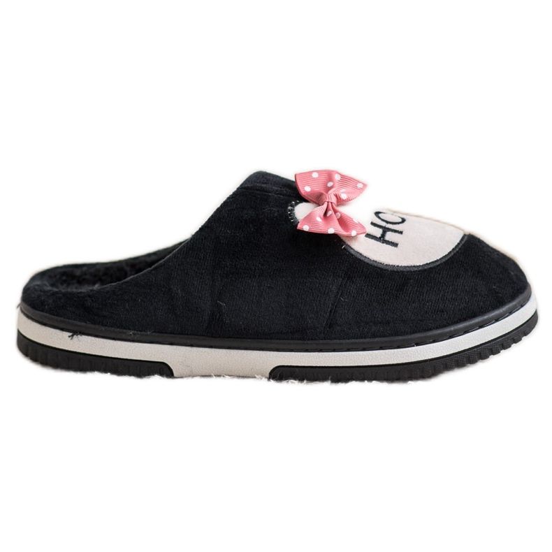 Bona Chinelos caseiros preto