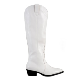 Seastar Botas de cowboy brancas branco