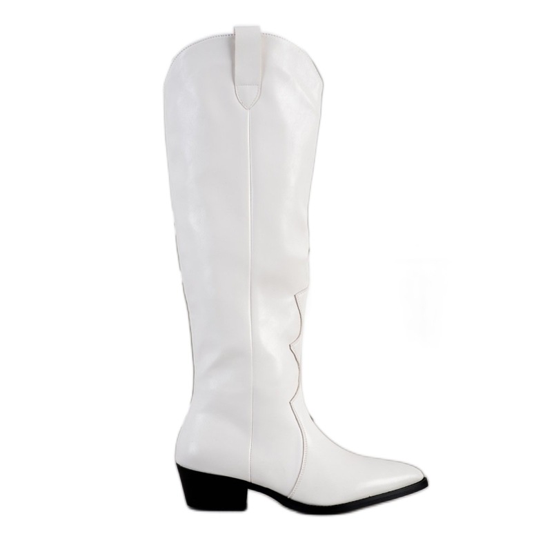 Seastar Botas de cowboy brancas branco