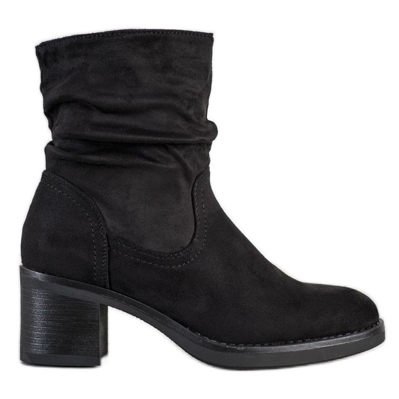 Super Mode Botas casuais confortáveis preto