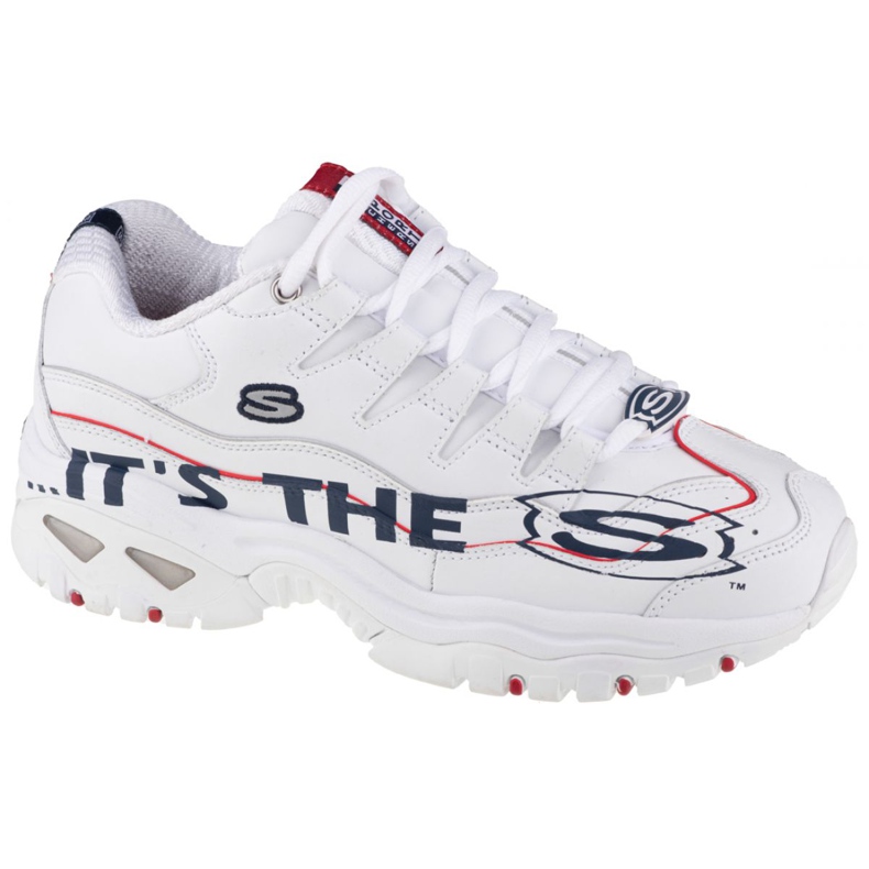 Sapatos Skechers Energy-Genuine Look W 13407-WNVR branco preto
